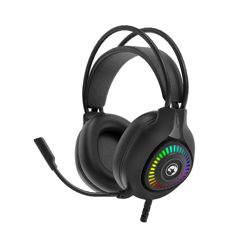 Marvo Gaming Headphones H8325 – Cuffie Gaming RGB con Driver 50 mm – Audio Immersivo per PC & Console