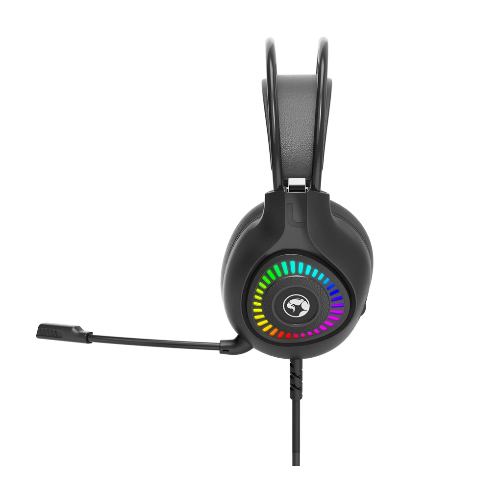 Marvo Gaming Headphones H8325 – Cuffie Gaming RGB con Driver 50 mm – Audio Immersivo per PC & Console