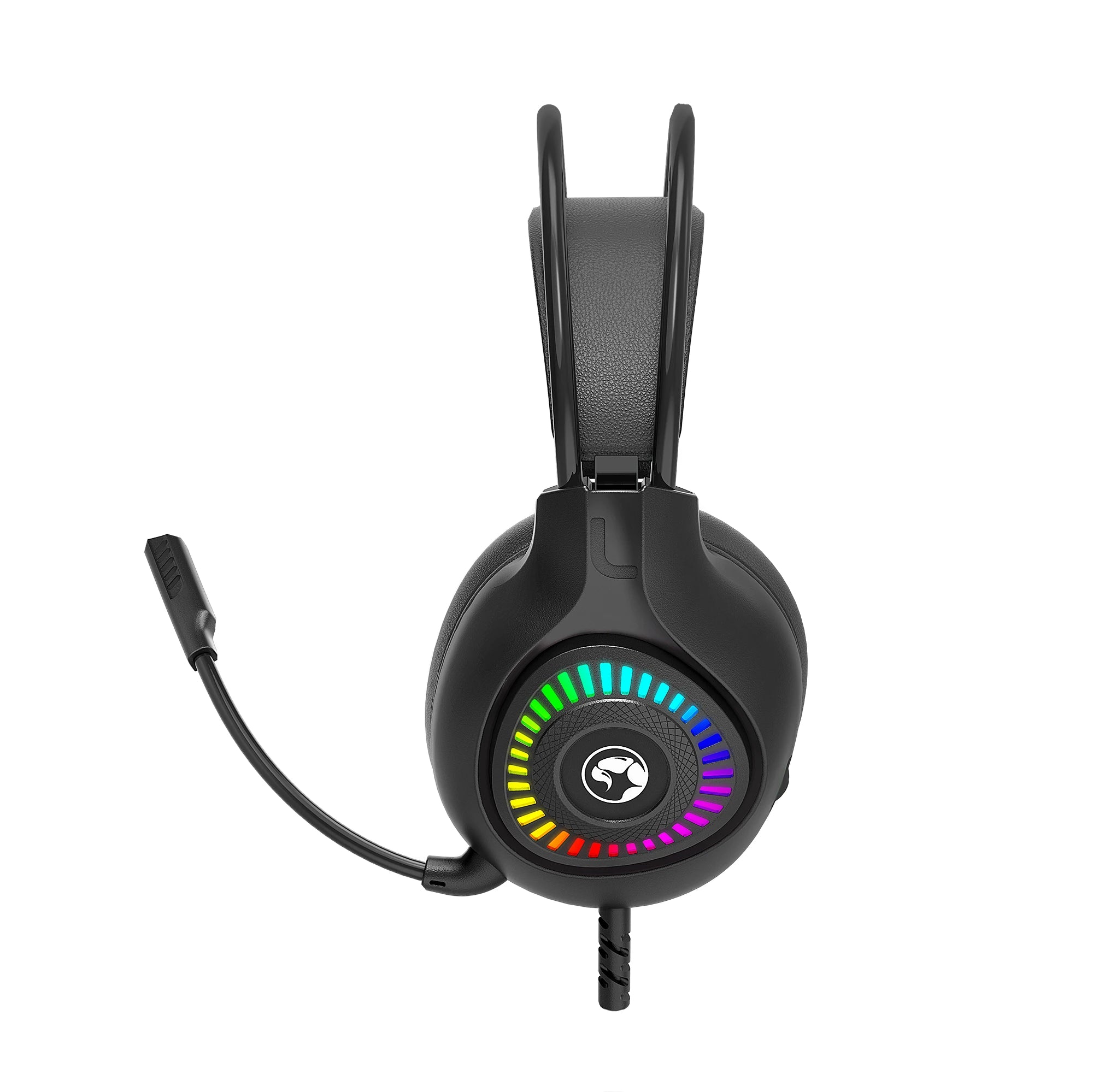 Marvo Gaming Headphones H8325 – Cuffie Gaming RGB con Driver 50 mm – Audio Immersivo per PC & Console