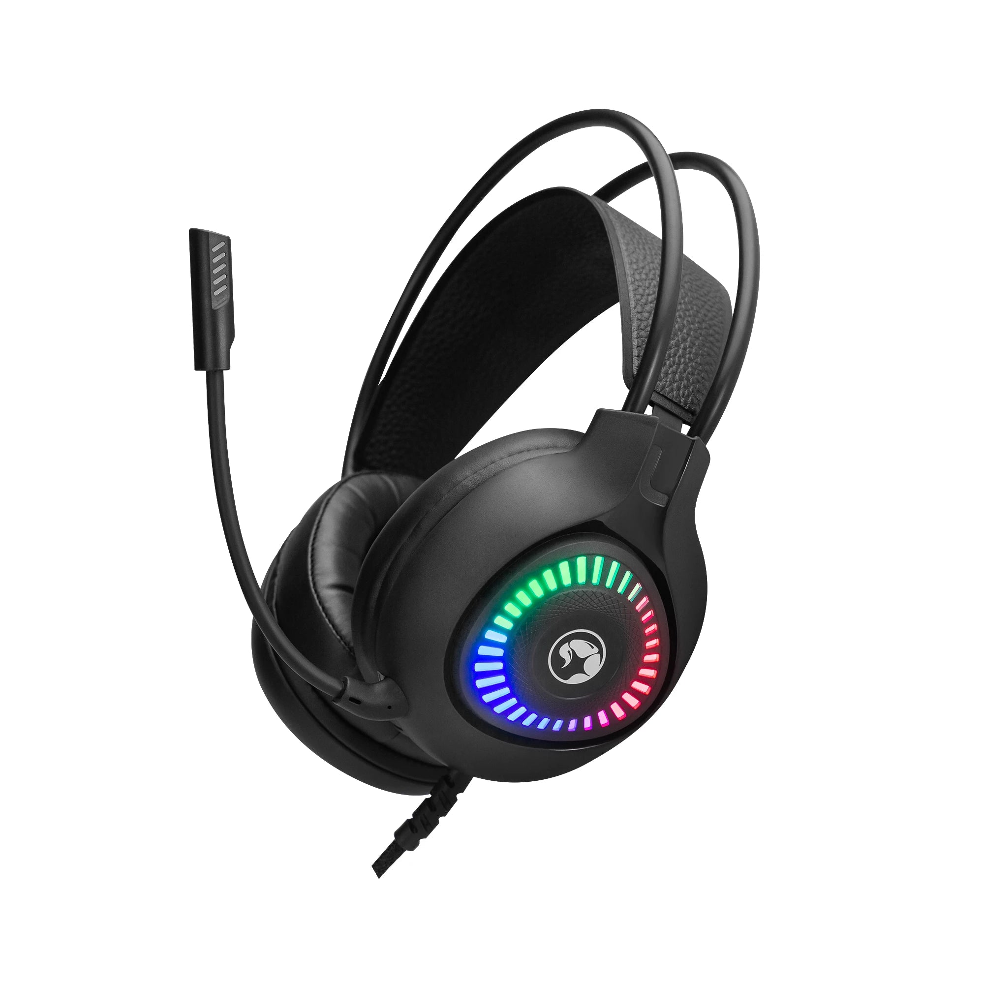 Marvo Gaming Headphones H8325 – Cuffie Gaming RGB con Driver 50 mm – Audio Immersivo per PC & Console