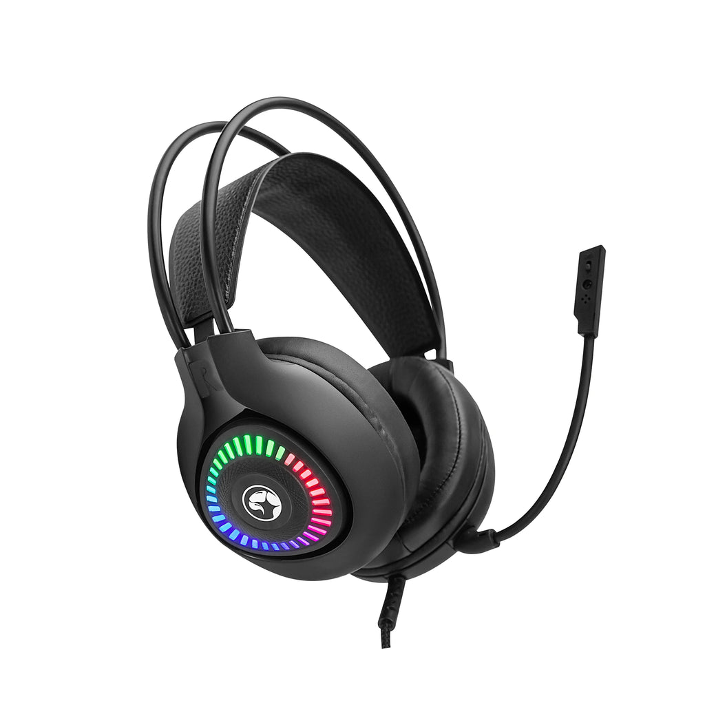 Marvo Gaming Headphones H8325 – Cuffie Gaming RGB con Driver 50 mm – Audio Immersivo per PC & Console
