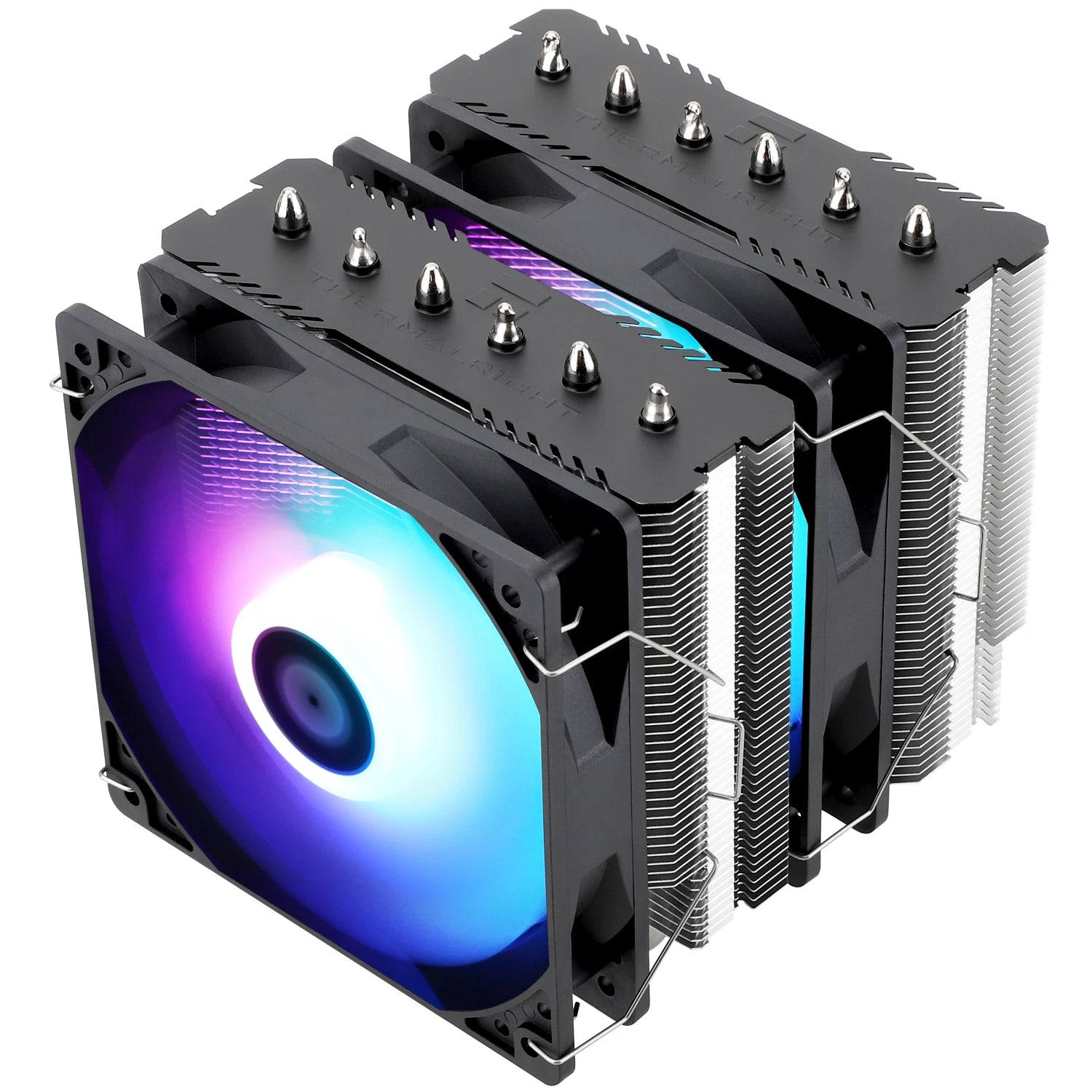 Thermalright Peerless Assassin 120 SE A-RGB – Dissipatore CPU Dual Tower con Illuminazione ARGB – Compatibile LGA1851 / LGA1700 / AM5
