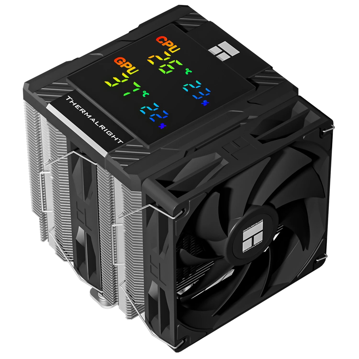 Thermalright CPU Cooler Peerless Assassin 120 Digital Black - Dual-Tower - LGA1851/AM5