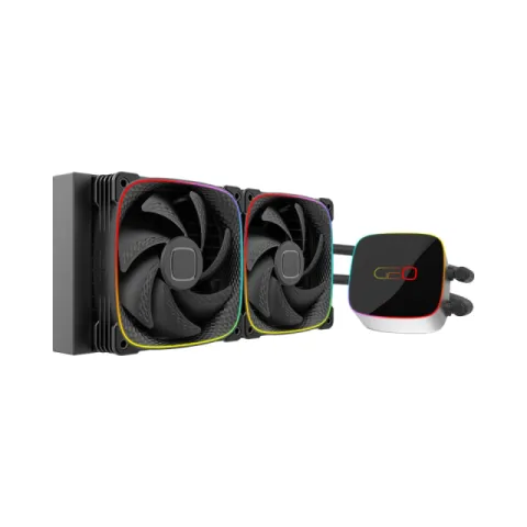 Geometric Future Water Cooling - Eskimo Junior 24 Black - LGA1700/AM5