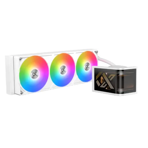 Xigmatek Water Cooling Connect Ultra 360 Arctic - 6.8 inch Curve AMOLED Display