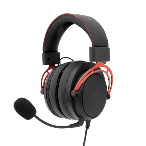 White Shark Gaming Headphones GORILLA BLACK/RED - 53mm, Stereo 2.0