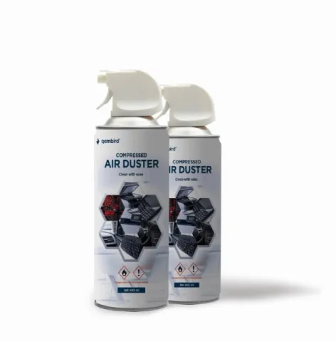 Gembird Compressed Air Duster - CK-CAD-FL400-01 - 400 ml