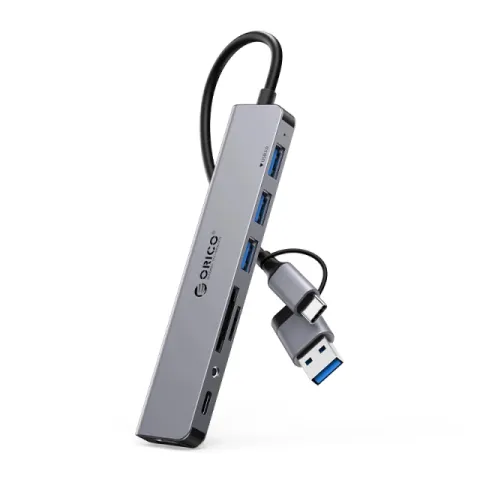 Orico HUB USB3.0/2.0 HUB 8 port USB-C/A - YSA8-U3-GY-BP