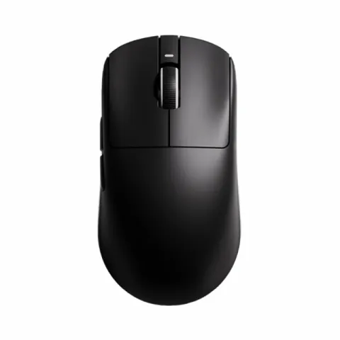 VXE Wireless Gaming Mouse Dragonfly R1 1K - Huano Ice Berry Pink Dot Switches, Black