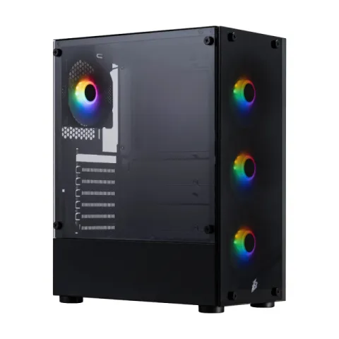 1stPlayer Case ATX - Fire Dancing V2-A RGB v2 - 4 fans included