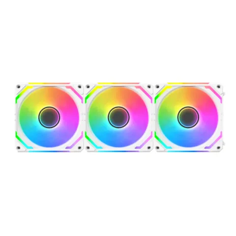 Xigmatek Fan Pack 3-in-1 3x120mm - Starlink Ultra Arctic - Infinity Mirror, A-RGB