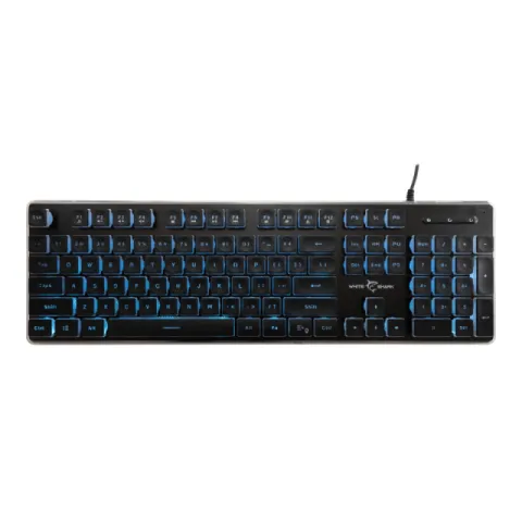 White Shark Gaming Keyboard TACHI - Low-Profile (English US), Black