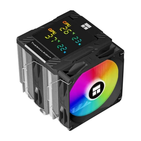 Thermalright CPU Cooler Peerless Assassin 120 Digital A-RGB Black - Dual-Tower - LGA1851/AM5