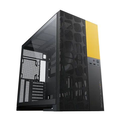 Geometric Future Case EATX - Model 5 Vent Black/Yellow