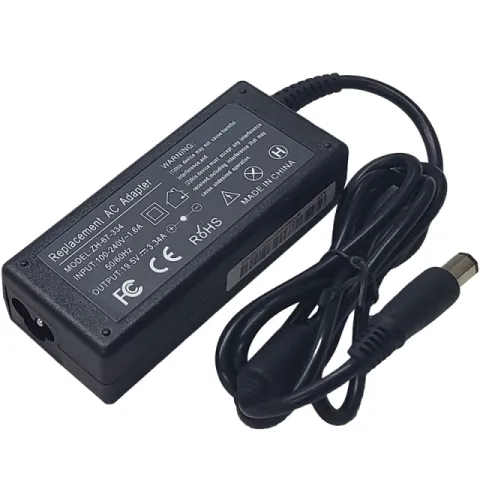 Makki Laptop Adapter DELL - 19.5V 3.34A 65W 7.4x5.0mm Octagon Rhombus - MAKKI-NA-DL-74