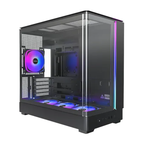 Montech Case mATX - KING 15 PRO (B) - 4 x 120 mm A-RGB, USB-C