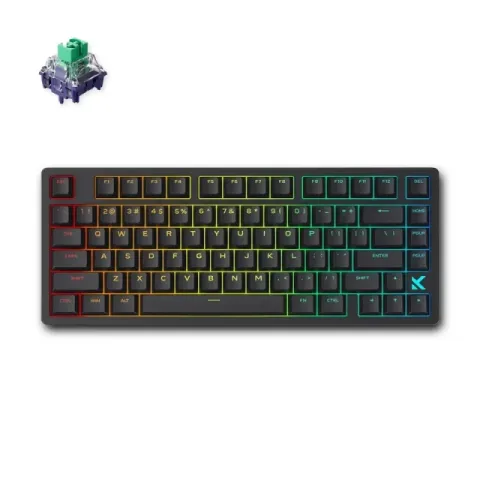 MCHOSE Gaming Mechanical Keyboard Jet75 - 8K, Kailh Magnetic God Switch [Linear] (English US), Black