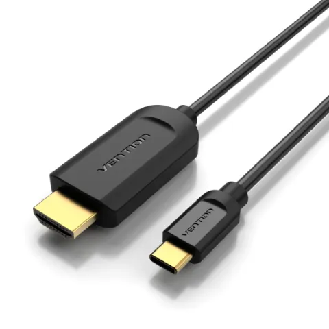Vention Cable Type-C to HDMI - 1.5m 4K Black - CGUBG