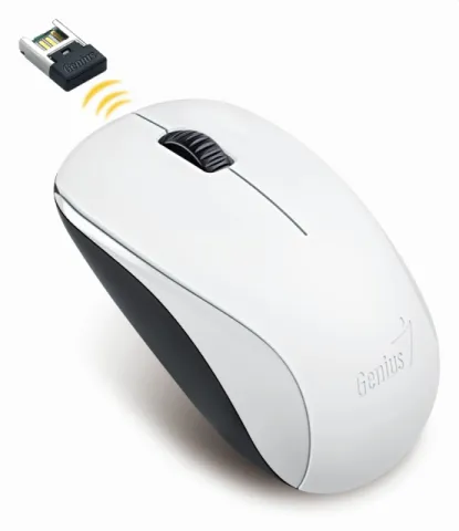 Genius Wireless Mouse - NX-7000 White - 2.4GHz