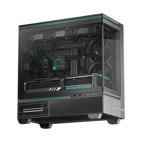 Thermalright Case mATX - TL-M10 Black - USB-C