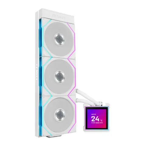 Lian Li Water Cooling HydroShift II LCD-S 360TL WHITE