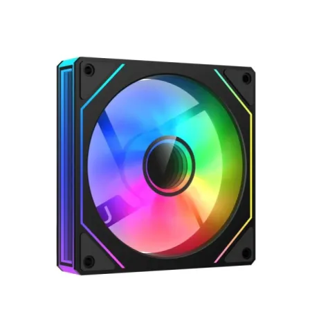 DeepCool Fan 120mm CG530 FAN BK R (BULK) - Infinity Mirror ARGB, REVERSE - Black