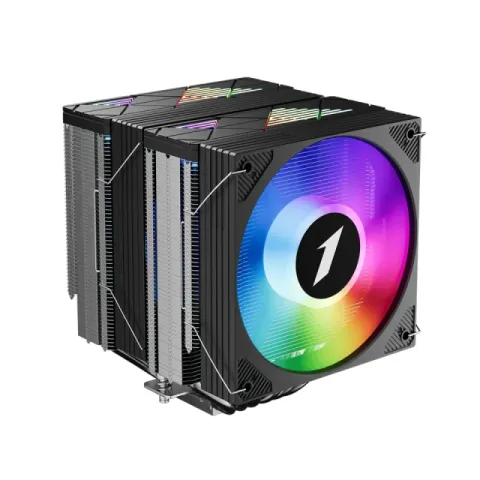 1stPlayer CPU Cooler CRYO CY12LD Black - LGA1851/AM5, Dual-Tower, ARGB