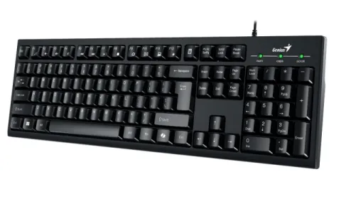 Genius Smart Keyboard KB-100 Black - AI, BG Layout, USB