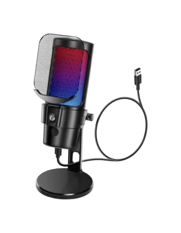 VCom Gaming USB Microphone - VCOM-M902 Black - USB, RGB