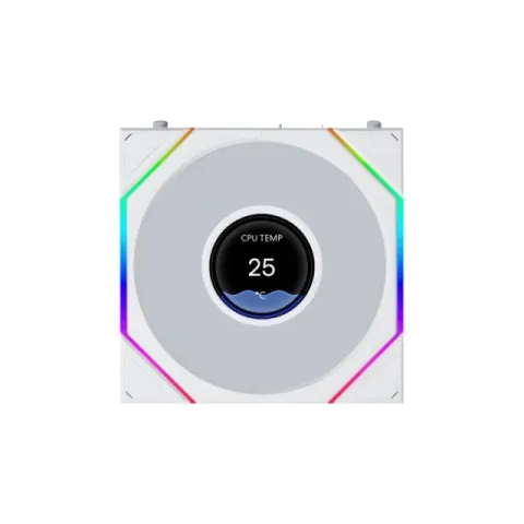Lian Li Fan 120mm - UNI FAN TL LCD FLEX - White