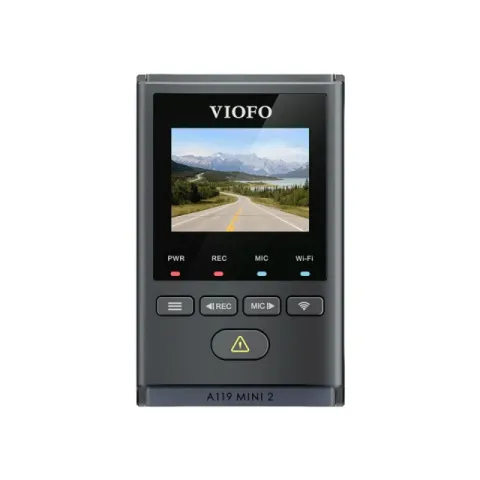 VIOFO Dash Cam A119 MINI 2 - GPS Module, 2K HDR, 60 FPS, Sony STARVIS 2