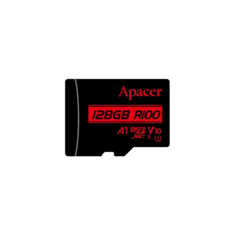 Apacer microSDXC 128GB UHS-I U1 V10 A1 Class10, Adapter - AP128GMCSX10UB-R