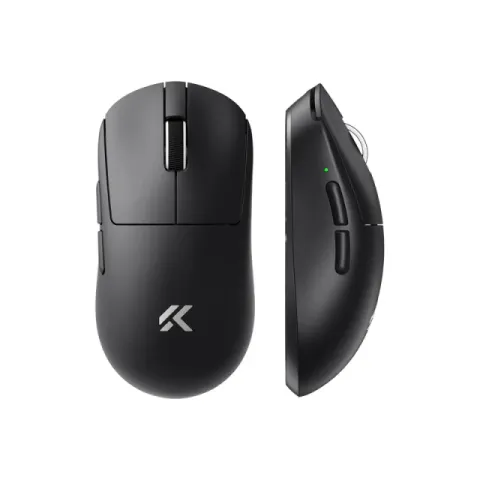 MCHOSE A7 V2 Ultra Black - Wireless Gaming Mouse - Dual 8K, Omron Mechanical