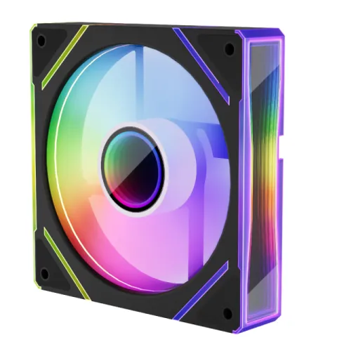 1stPlayer Fan 120mm FC7 - Infinity Mirror ARGB - Black