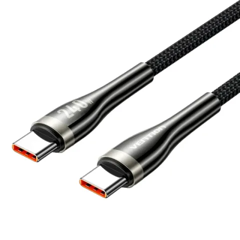 Vention Cable - USB2.0 Type-C to Type-C - 5A Fast Charging, 240W, PD3.1, 1.2m - CTYBAV