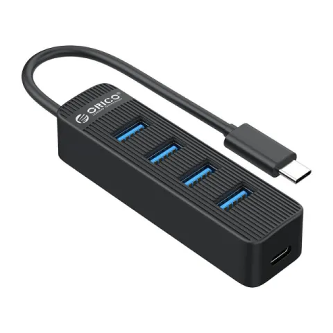 Orico USB3.0 HUB 4 port - Type C input, aux Type-C power input - TWC3-4A
