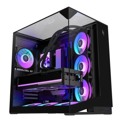 Gamemax Case ATX - NEX C56 VC BK
