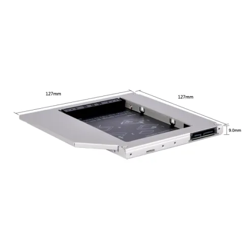 Makki Laptop Caddy 9.0mm SATA3 HD9001-SS