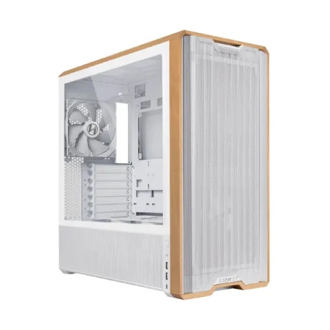 Lian Li Case ATX - LANCOOL 217 WOOD - White