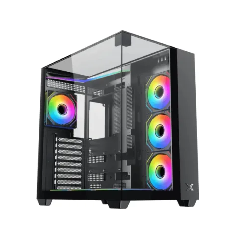 Xigmatek Case ATX - Aqua V (H23A) - 7 ARGB Fans