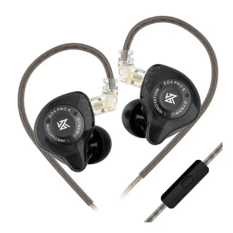 KZ Hi-Fi In-Ear-Monitors - EDX PRO X Black Mic