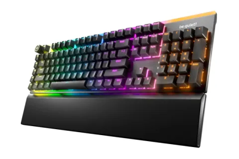 be quiet! Professional Gaming Mechanical Keyboard LIGHT MOUNT - be quiet! Silent Switches [Linear]