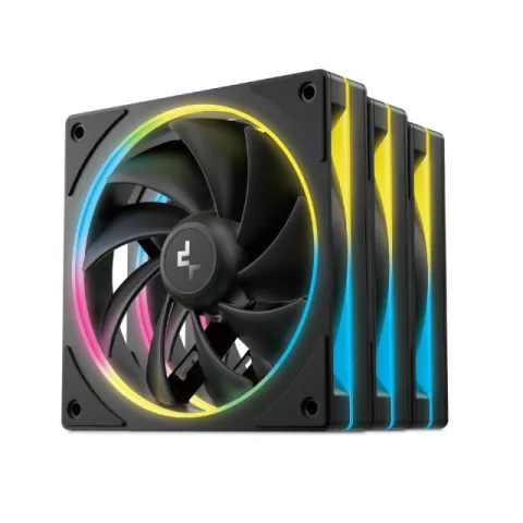 DeepCool Fan Pack 3-in-1 3x120mm - FL12 SE (Second Edition) 3IN1 - Luminous Halo ARGB