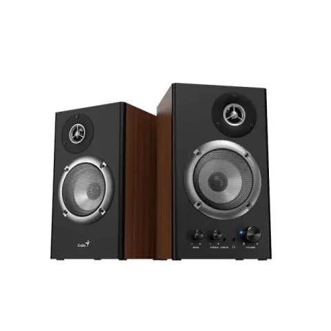 Genius Speakers 2.0 - SP-HF1200B - 36W RMS, Wood