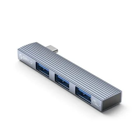 Orico USB3.0/2.0 HUB 3 port TYPE C, Aluminum - AH-W13-GY
