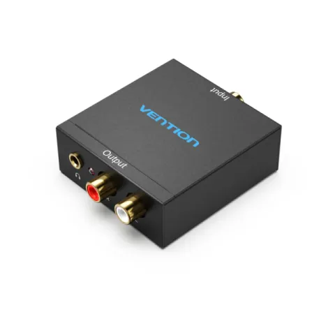 Vention Analog Audio Convertor Optical/Coaxial F -> 2 x RCA/TRS 3.5mm F - BDFB0