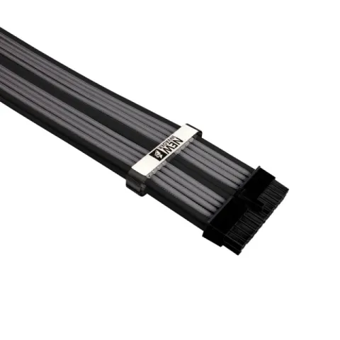 1stPlayer Custom Modding Cable Kit Black/Gray - ATX24P, EPS, PCI-e - BGA-001