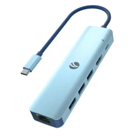 VCom Docking Station Type-C 6-in-1 - CUE55 - PD3.0 100W, LAN 1000Mbps, HDMI, USB3.0 x 3