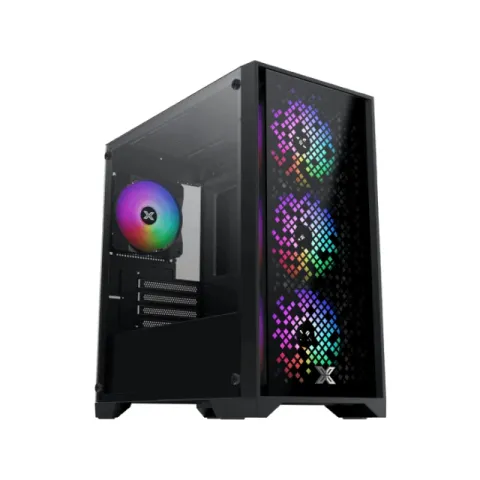Xigmatek Case mATX - NYX II - 4 RGB Fans