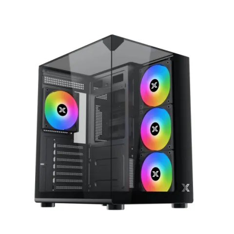 Xigmatek Case ATX - Aqua Compact - 4 ARGB Fans